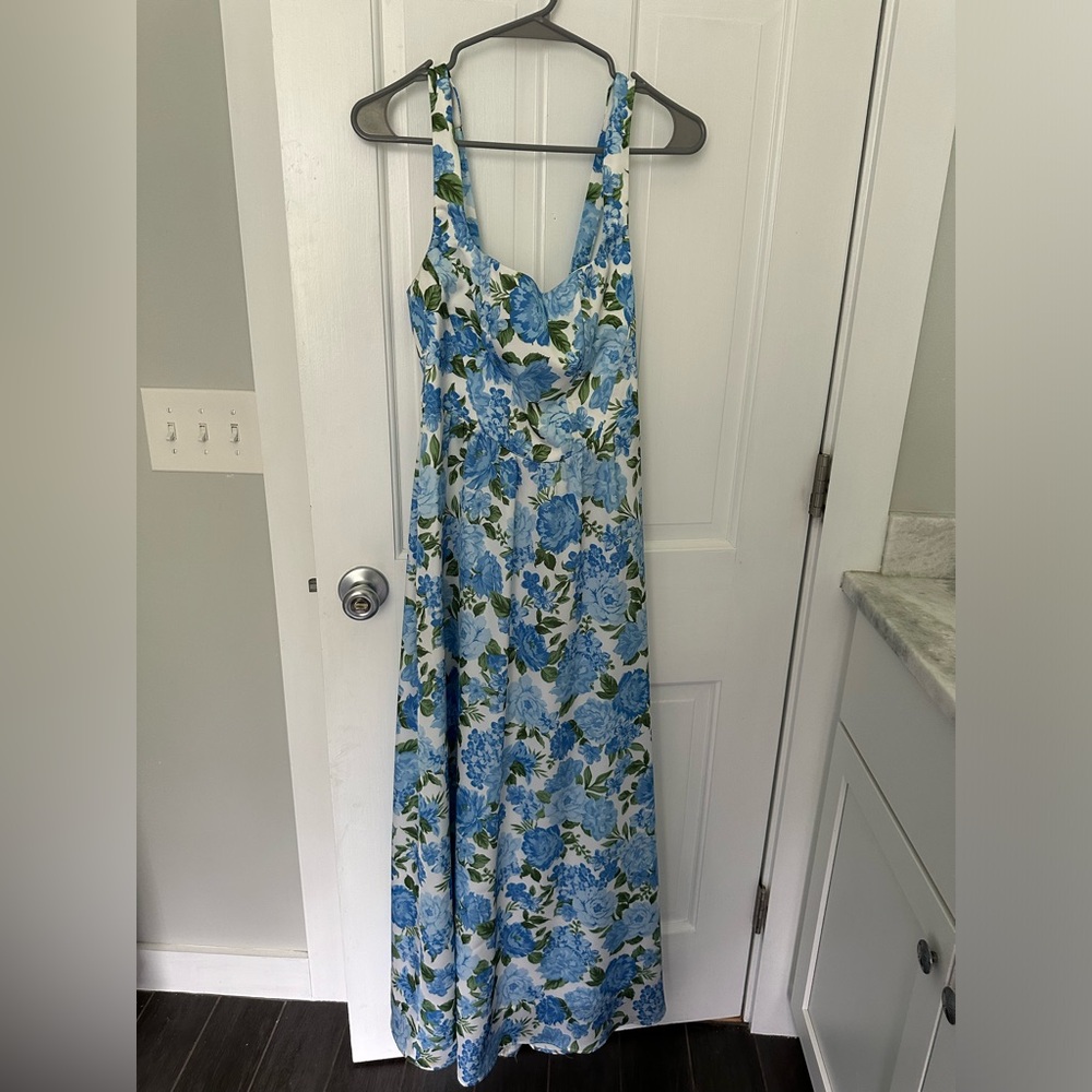 Show Me Your Mumu Nina Maxi Dress Size Large - worn once! Hemmed about 6 inches.